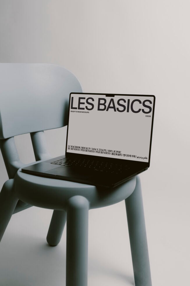 Le MacBook LB26W05 Mockup