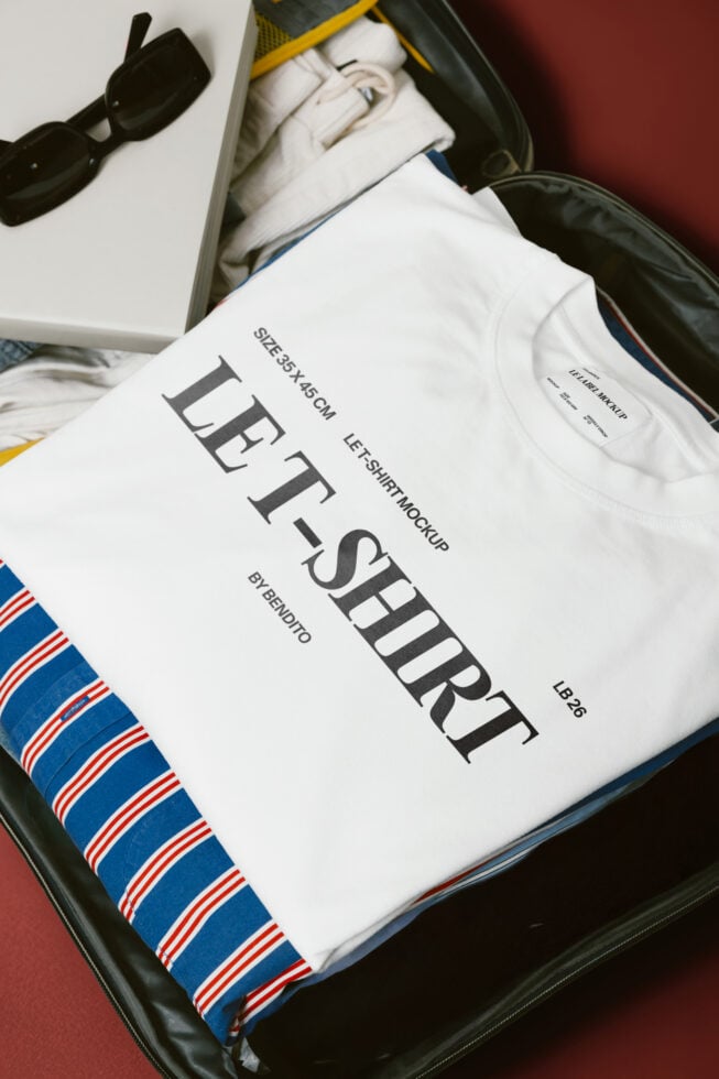 Le T-Shirt LB26W12 Mockup