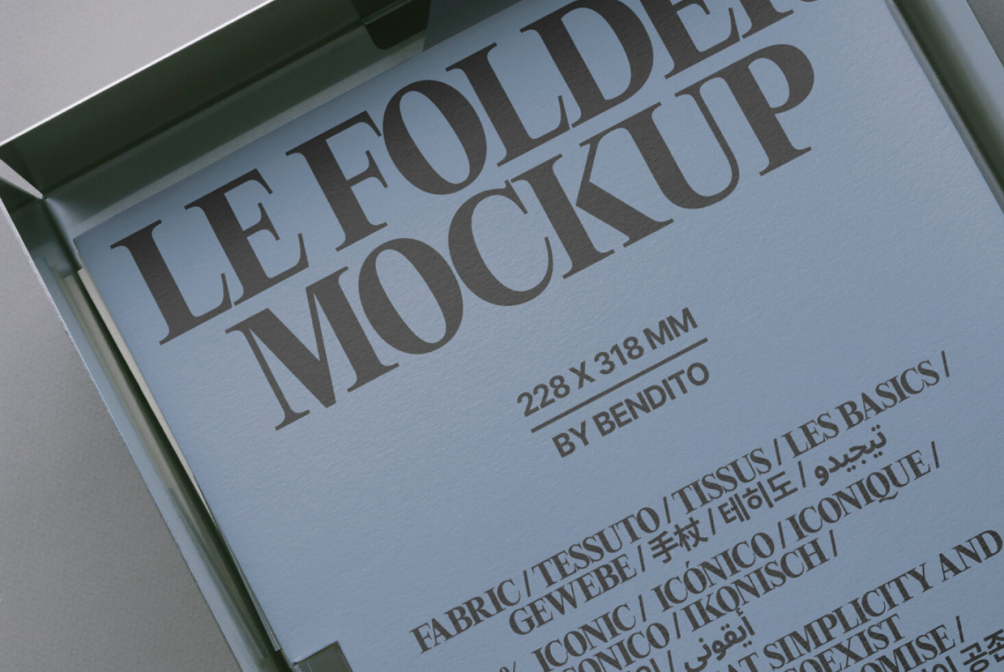 Le Folder LB25W25 Mockup preview 2