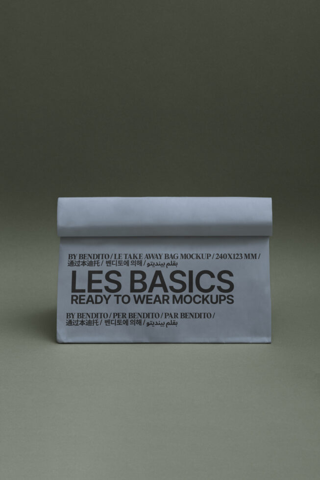 Le Take Away Bag LB25W27 Mockup preview 4