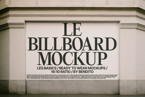 Le Billboard LB25W0602 Mockup
