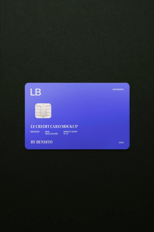 Le Card LB26W3102 Mockup preview 4