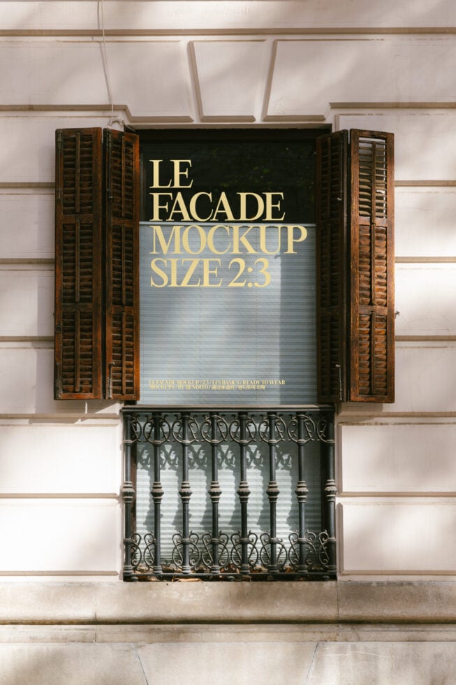 Le Facade LB26W12 Mockup preview 4