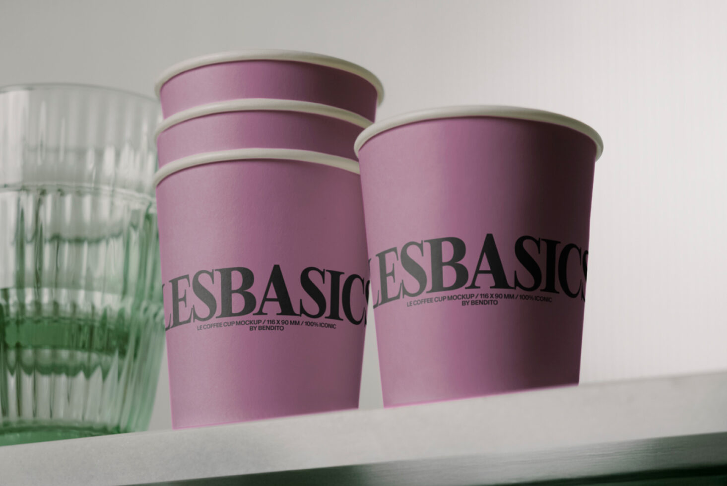 Le Coffee Cup LB26W04 Mockup preview 2
