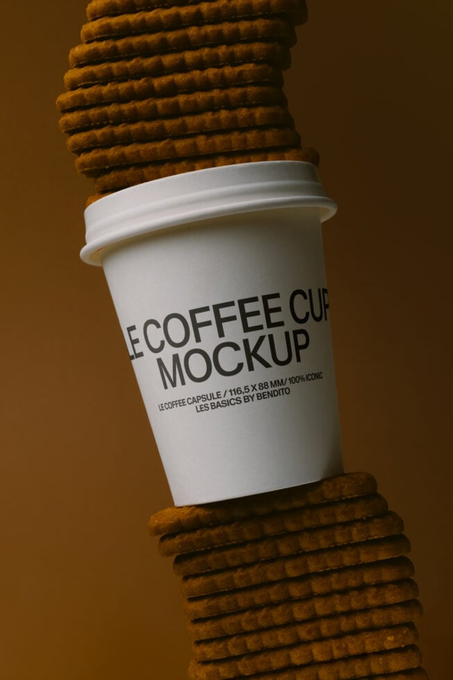Le Coffee Cup LB26W1704 Mockup