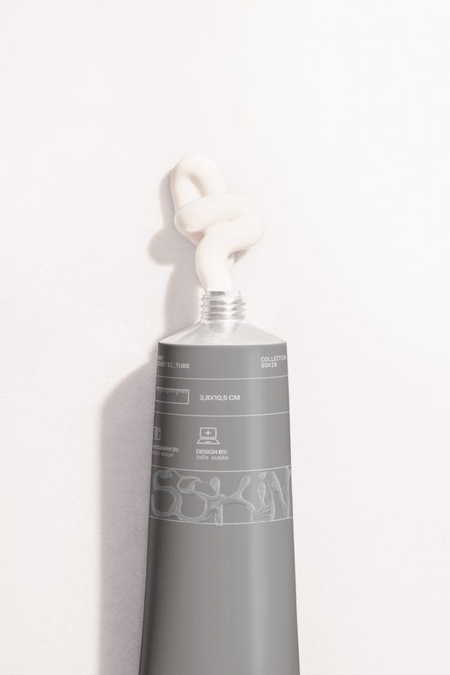 Cosmetic Tube SS04 Mockup preview 4