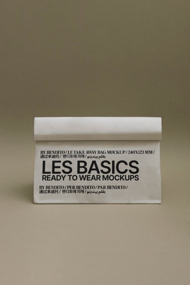 Le Take Away Bag LB25W27 Mockup