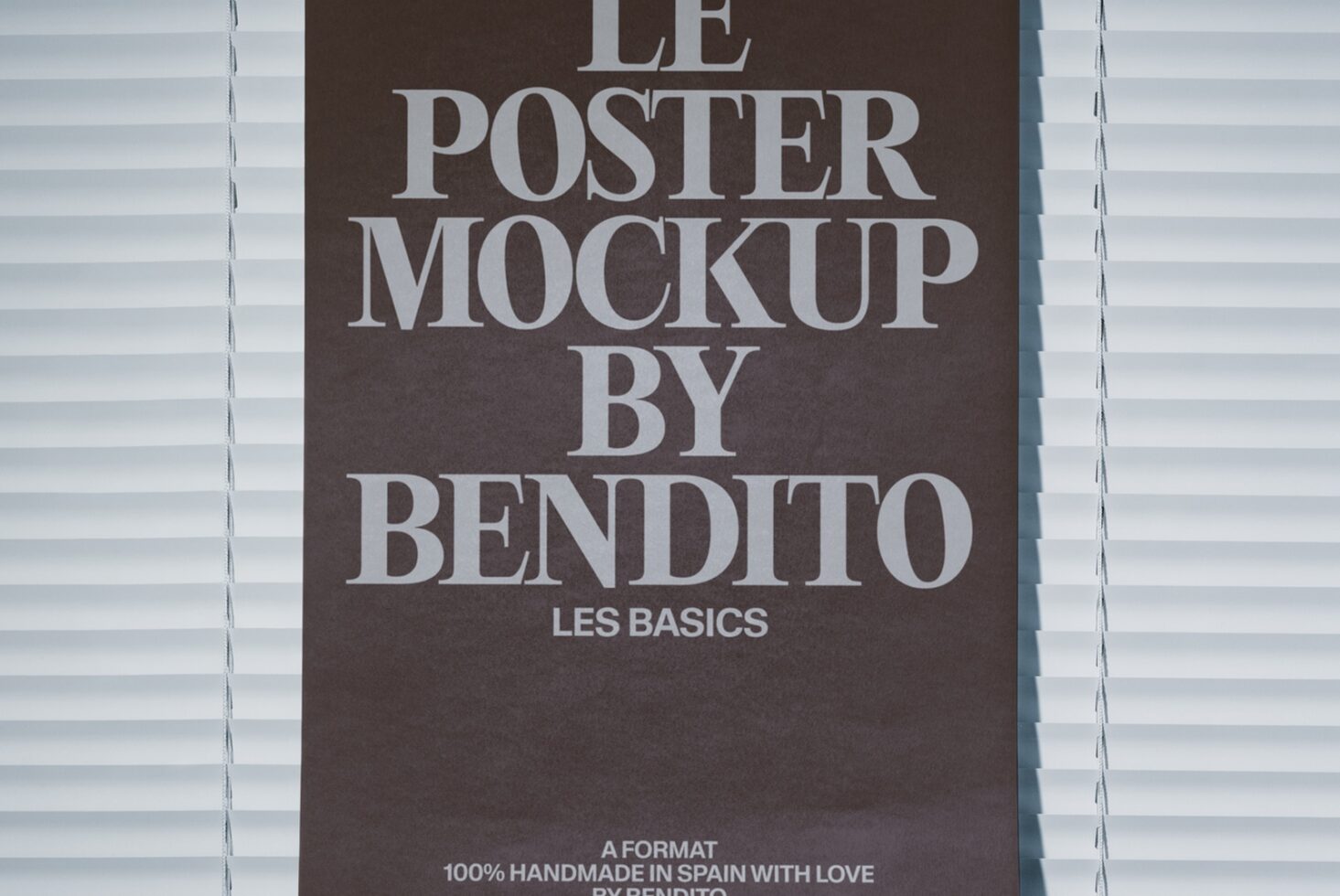 Le Poster LB26W36 Mockup preview 2