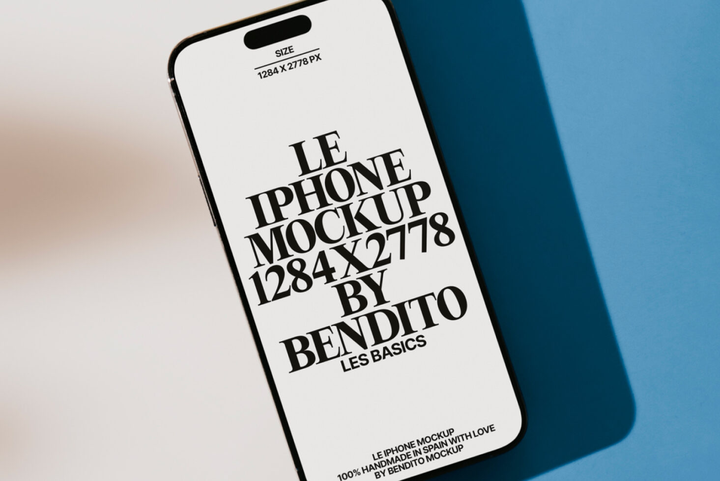 Le iPhone LB25W08 Mockup preview 2