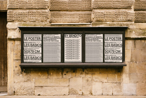 Le Poster LB25W0401 Mockup