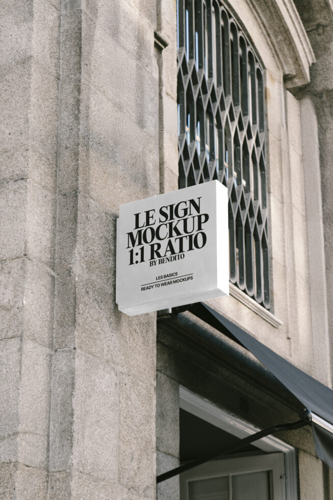 Le Sign LB25W06 Mockup preview 4
