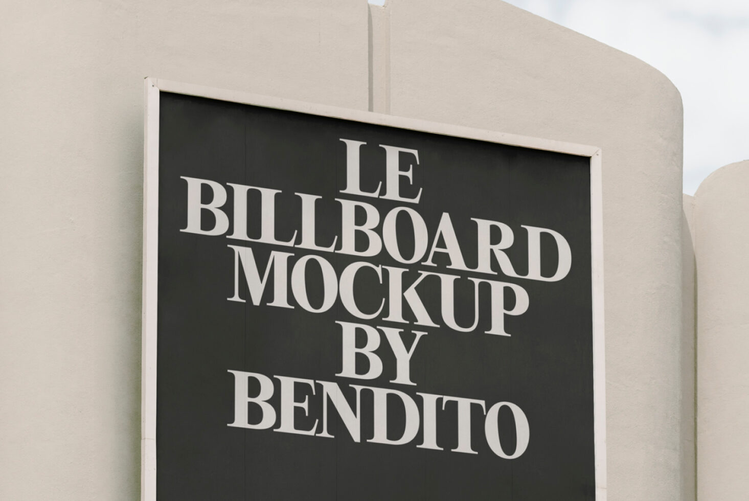 Le Billboard LB25W2102 Mockup preview 2