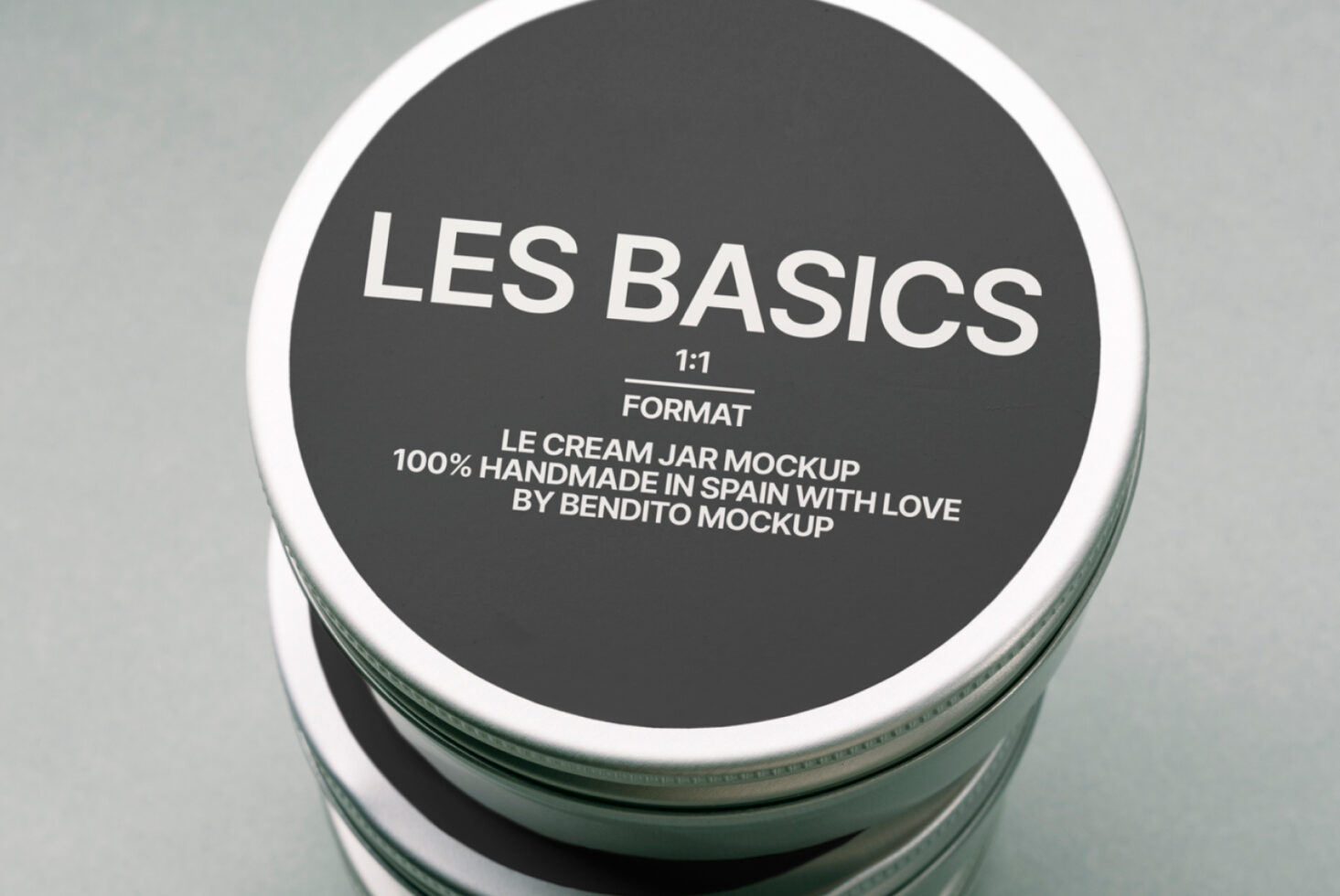 Le Cream Jar LB25W35 Mockup preview 2