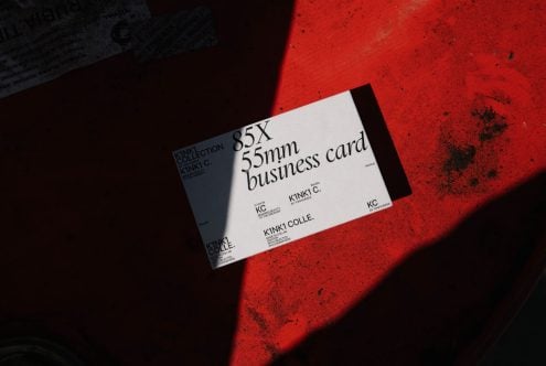 Business Card K08 Mockup