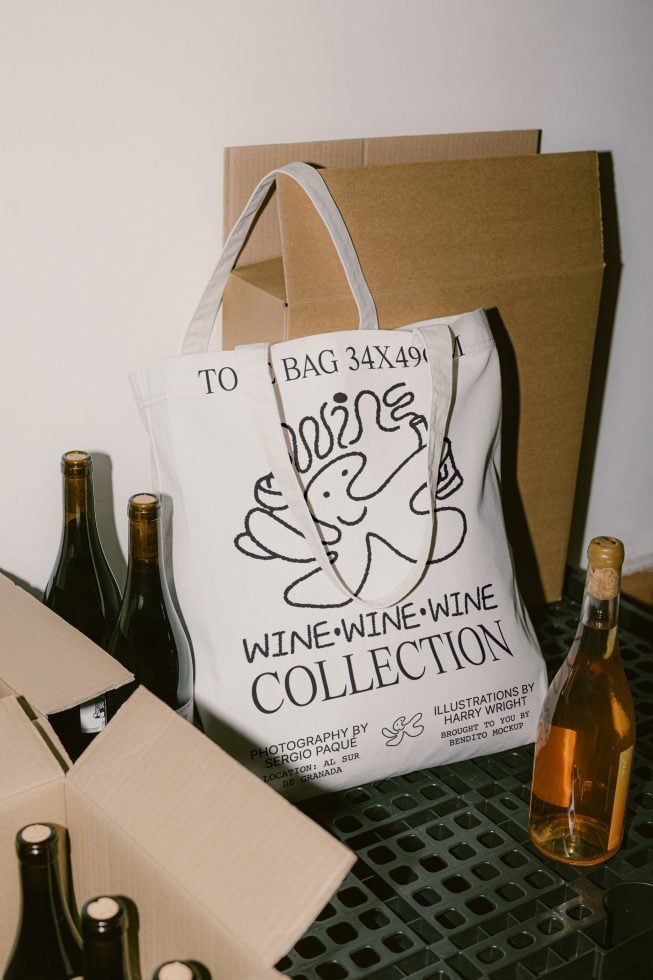 Tote Bag WWW01 Mockup