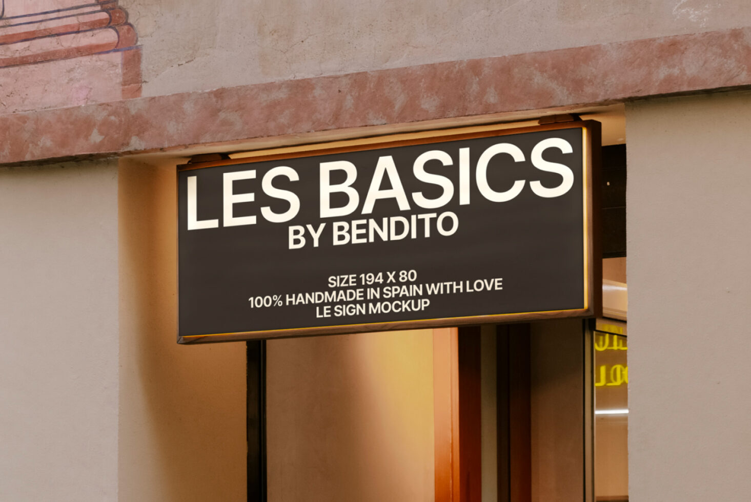 Le Sign LB25W0901 Mockup preview 2