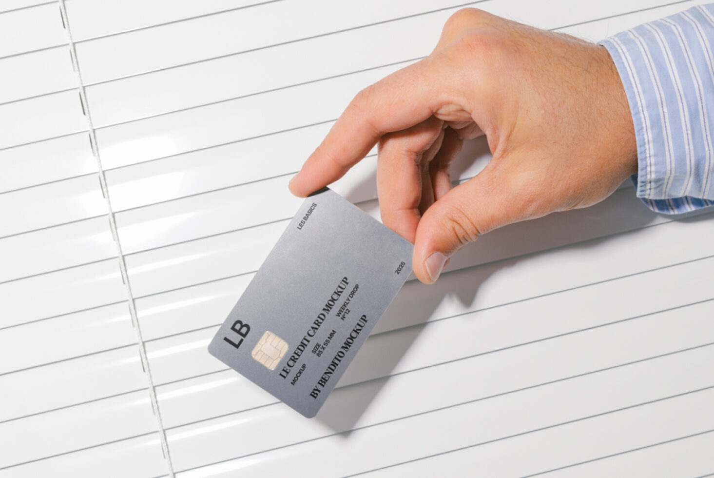 Le Credit Card LB25W23 Mockup preview 2