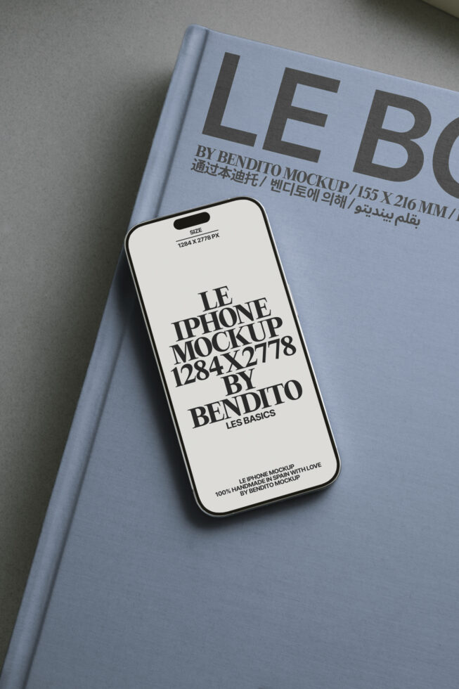 Le iPhone LB25W25 Mockup