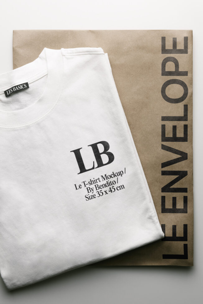 Le T-Shirt LB25W34 Mockup