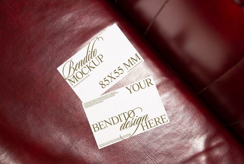 Business Card F 05 Mockup