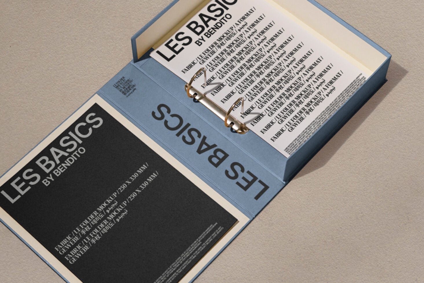 Le Folder LB25W23 Mockup preview 2