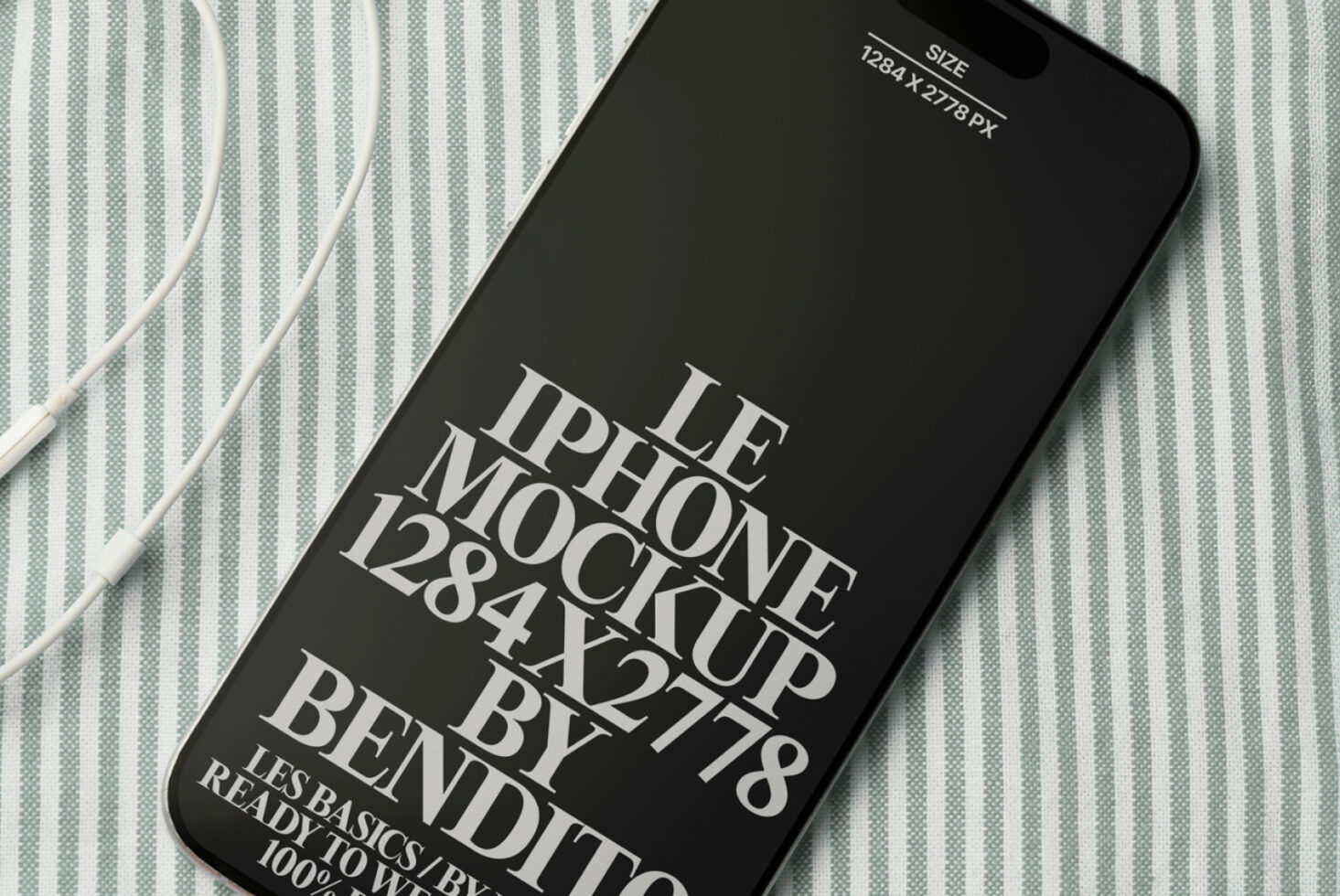 Le iPhone LB25W30 Mockup preview 2