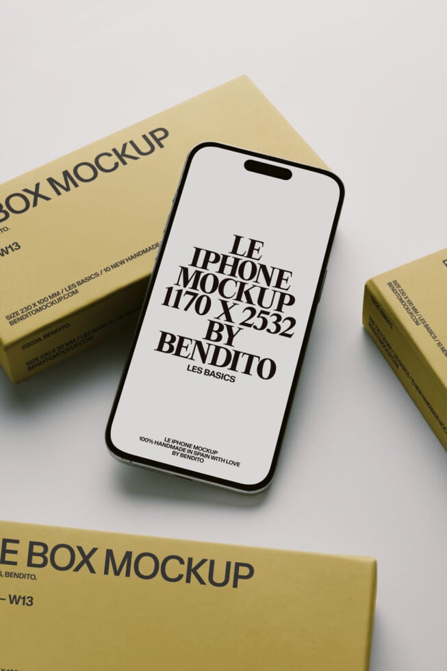 Le iPhone LB26W13 Mockup