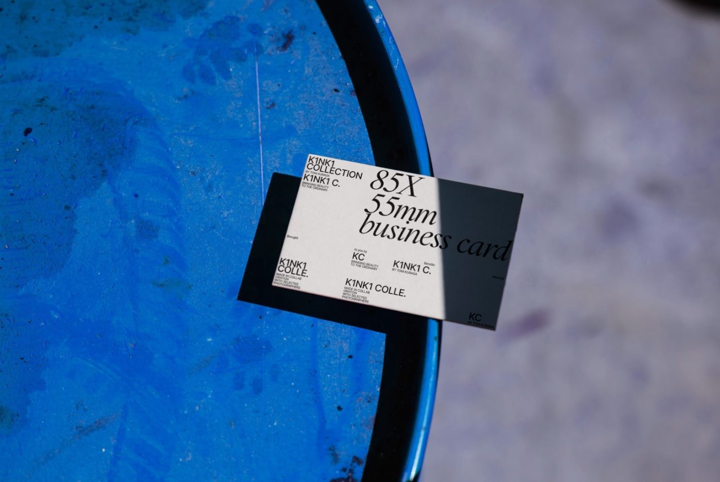 Business Card K07 Mockup preview 2