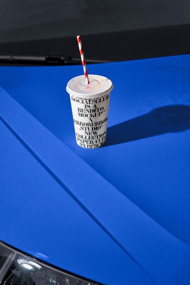 Disposable Paper Cup PSCv101 Mockup preview 4