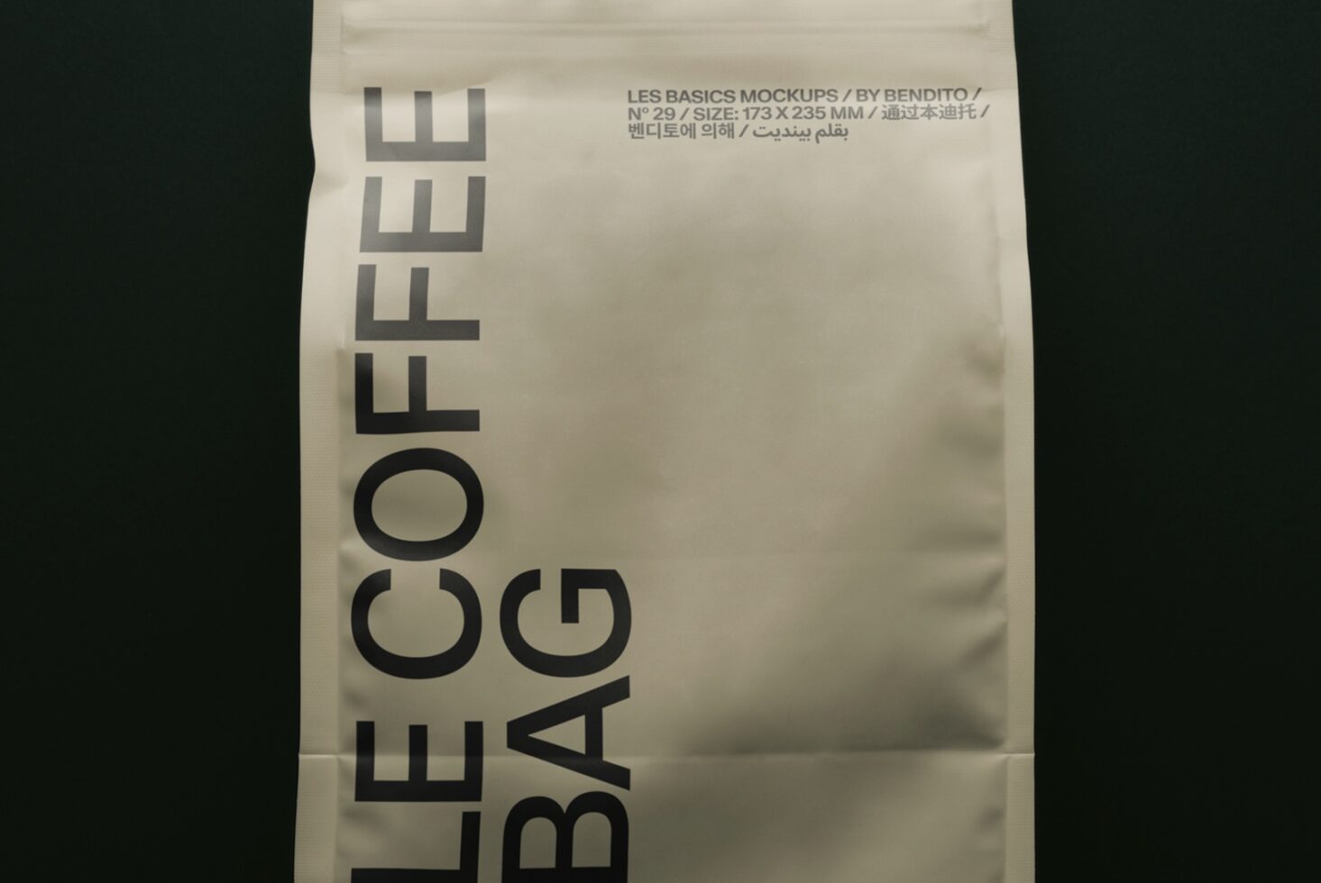Le Coffee Bag LB26W29 Mockup preview 2