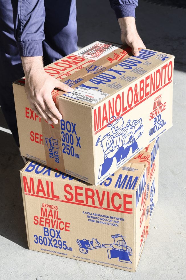 Box M&B07 Mockup