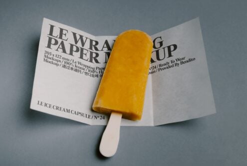 Le Wrapping Paper LB26W24 Mockup
