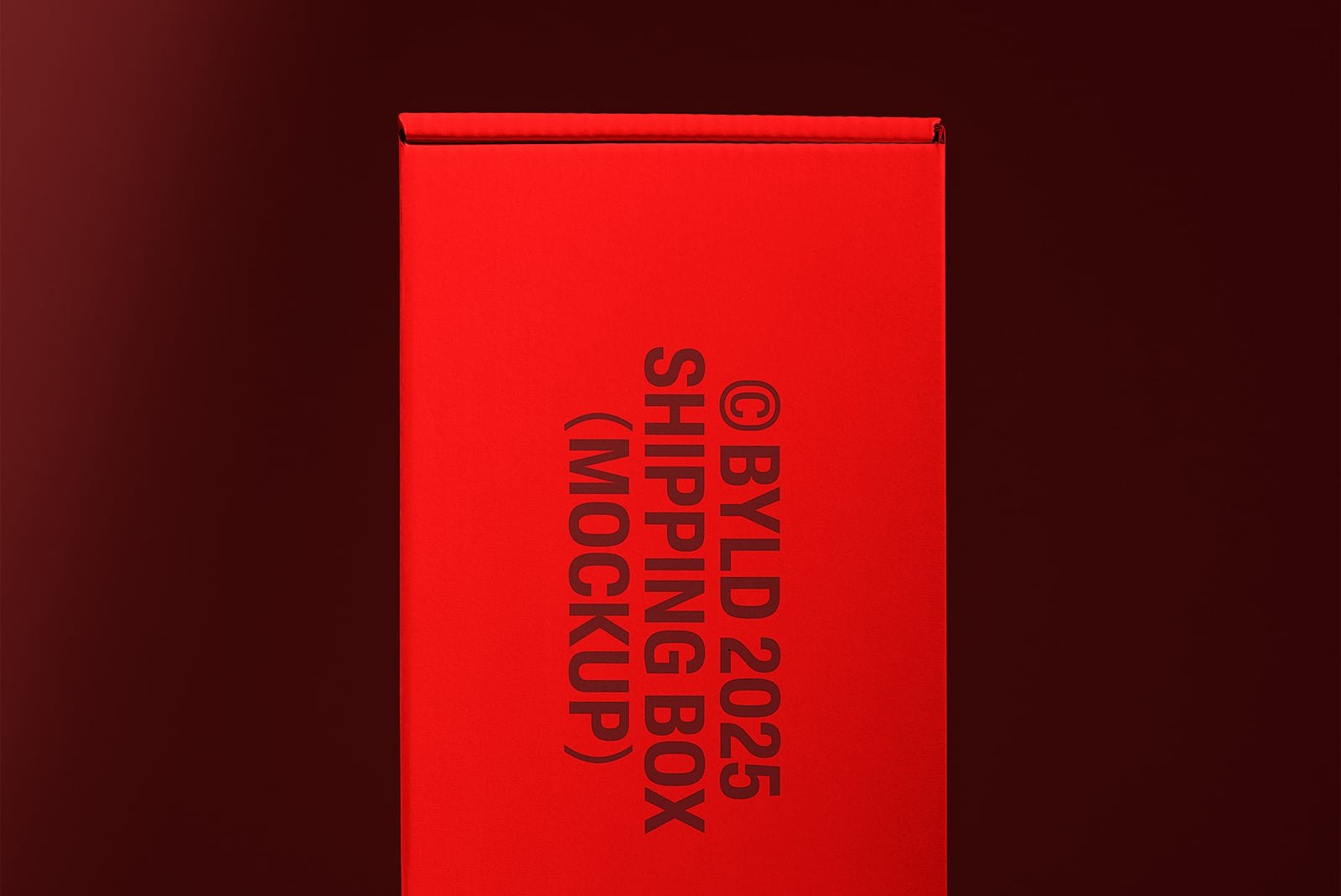 Shipping Box 02 Mockup preview 2