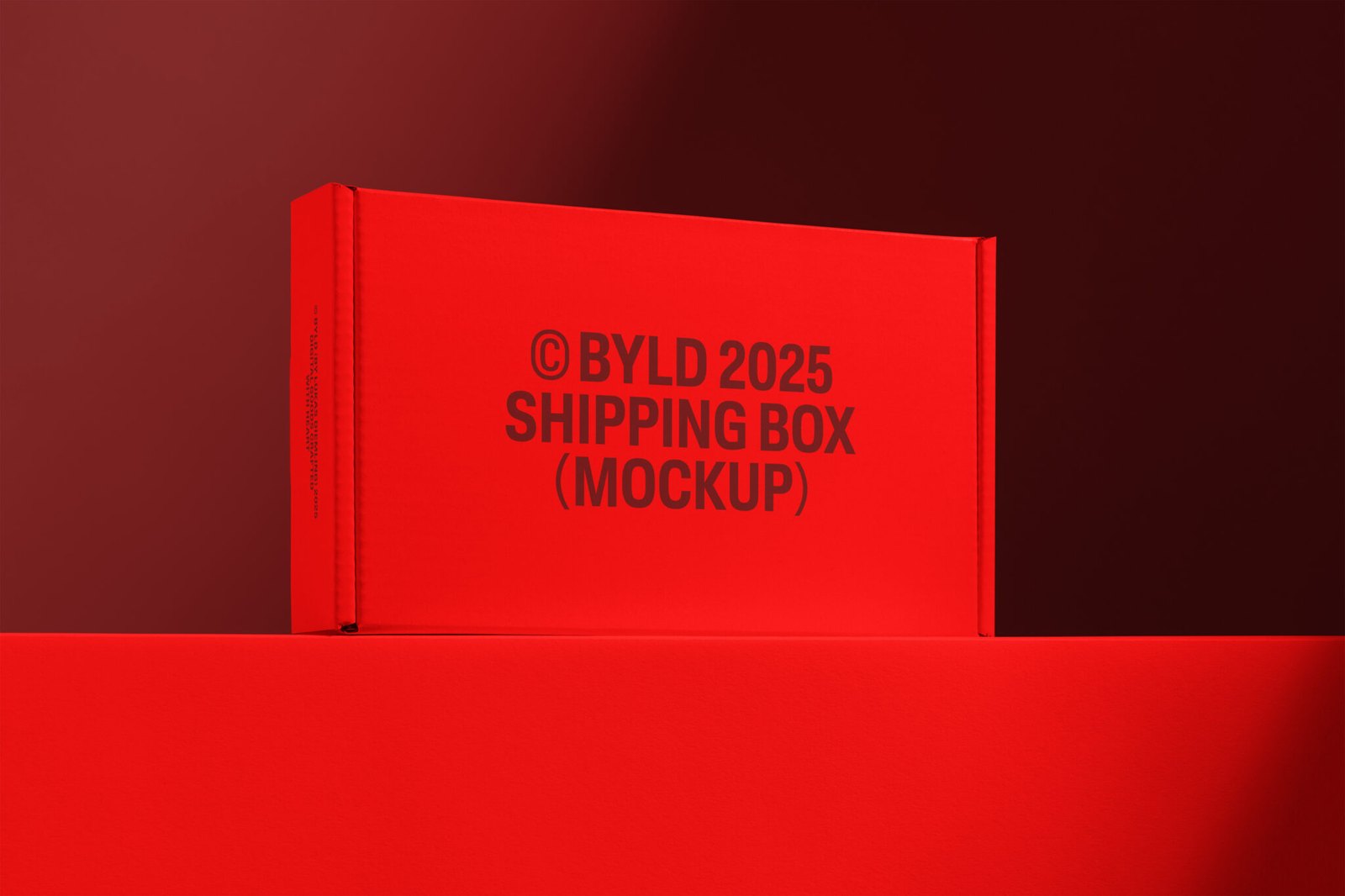 Shipping Box 03 Mockup preview 3