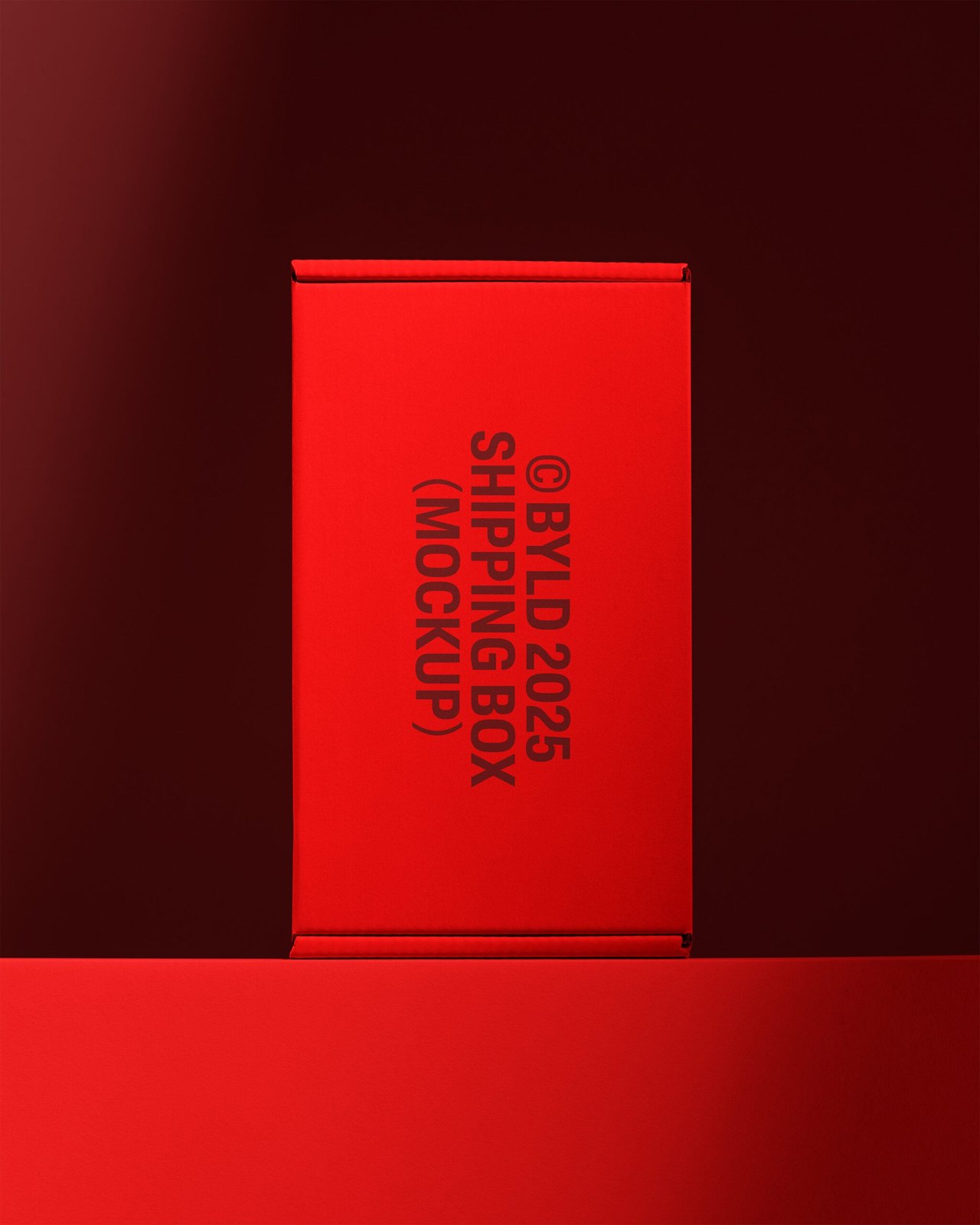 Shipping Box 02 Mockup preview 5