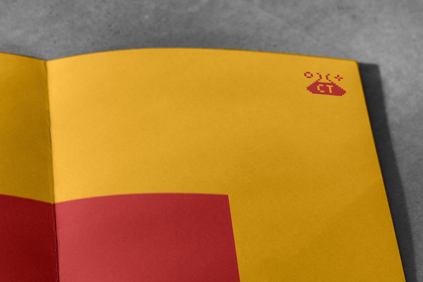 A4 Folded Mockup preview 3