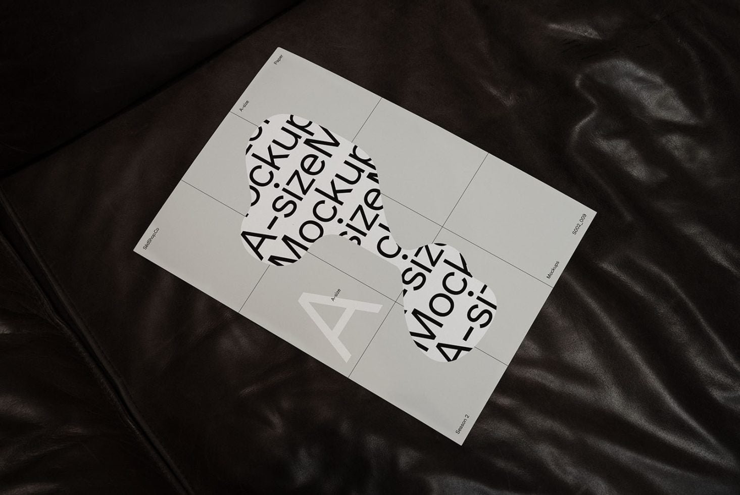 A4 Card S2 009 Mockup