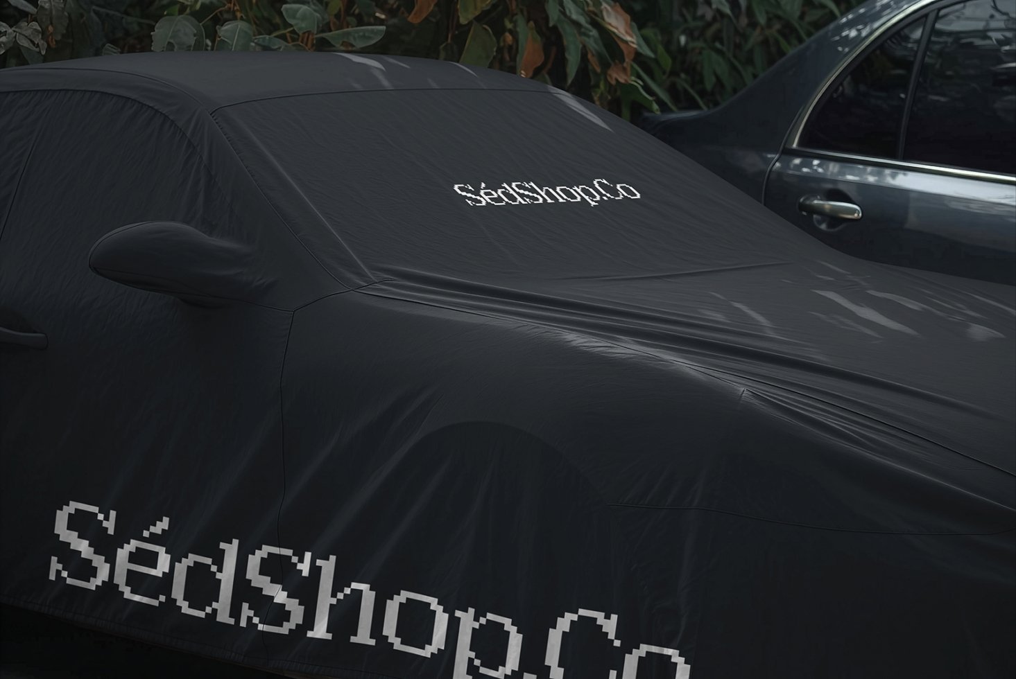 Car Cover Tarpaulin D23 Mockup preview 2