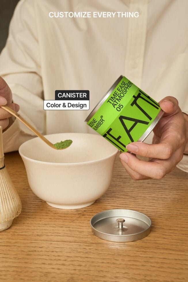 S#5 TEA Tin Canister 08 Mockup