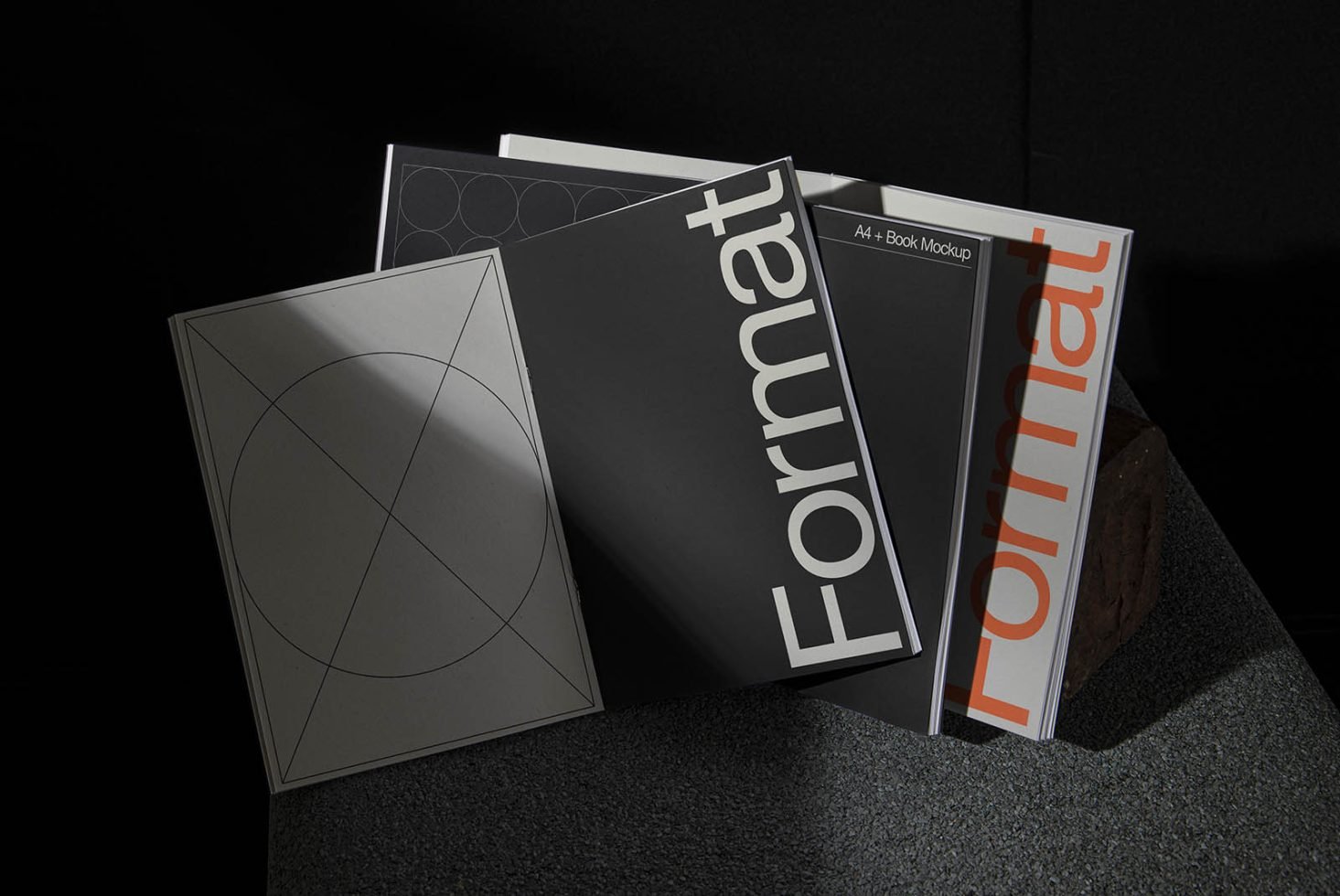 Format A4 Book Mockup 02 preview 1
