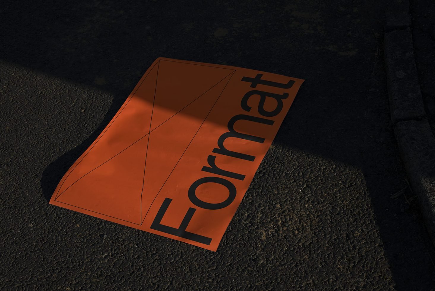 Format B2 A4 Poster Mockup 10