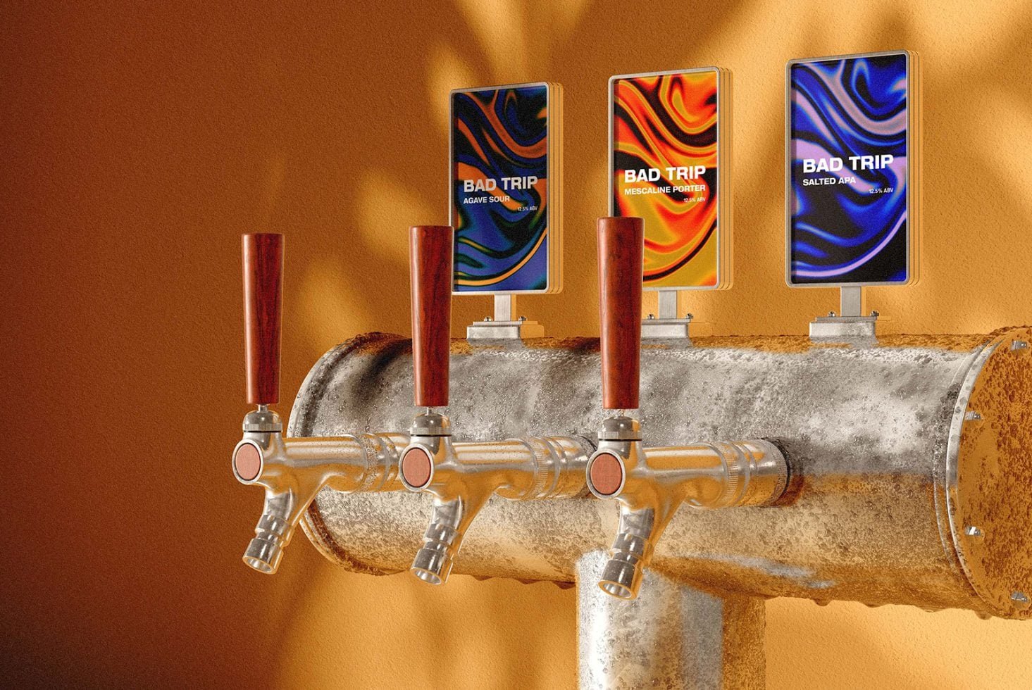 Beer Taps Mockup preview 3