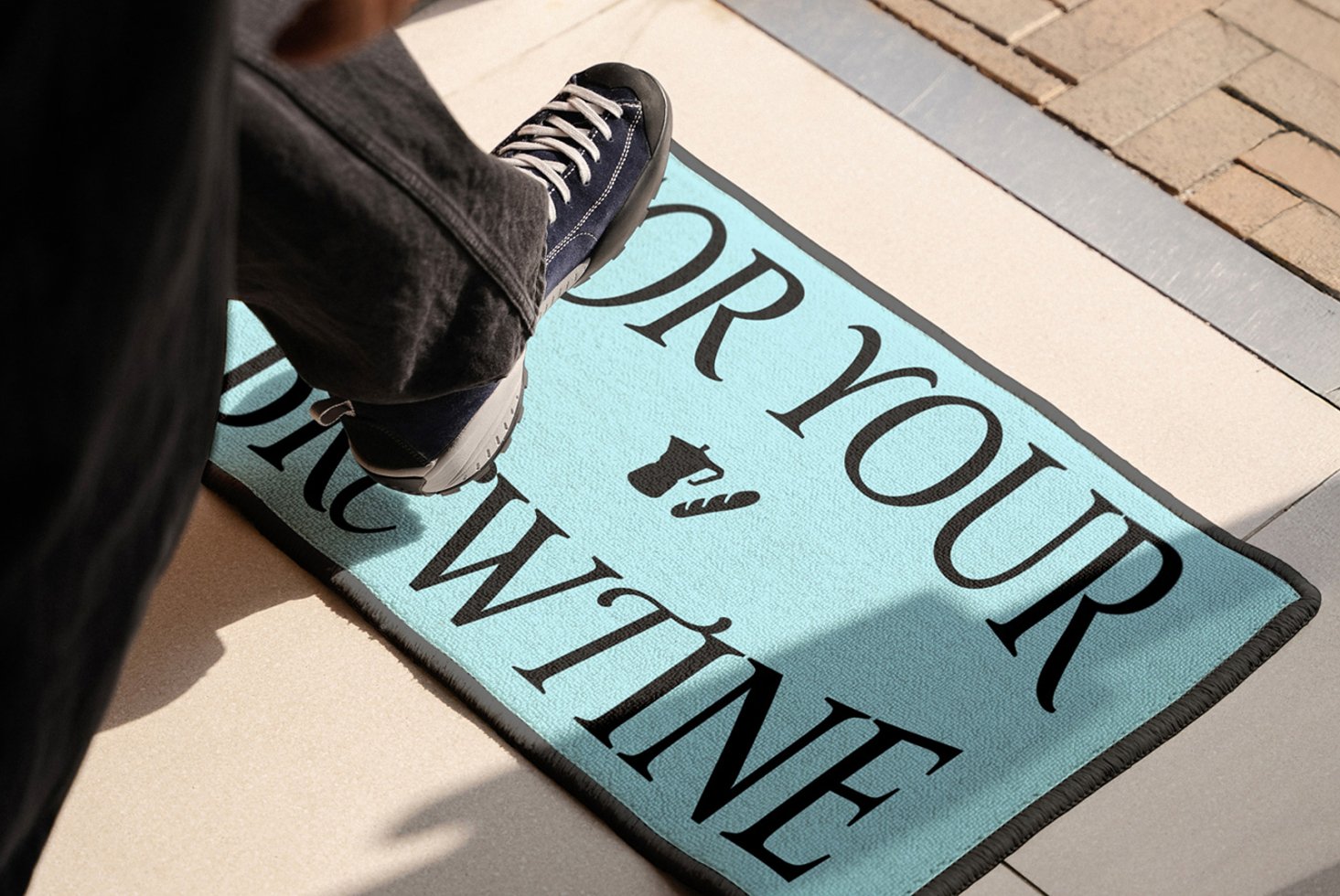 S#4 FYB Doormat Mockup preview 2