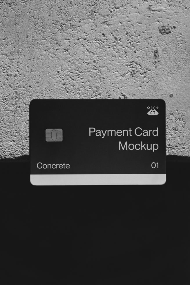 Payment Card Mockup CNC 01
