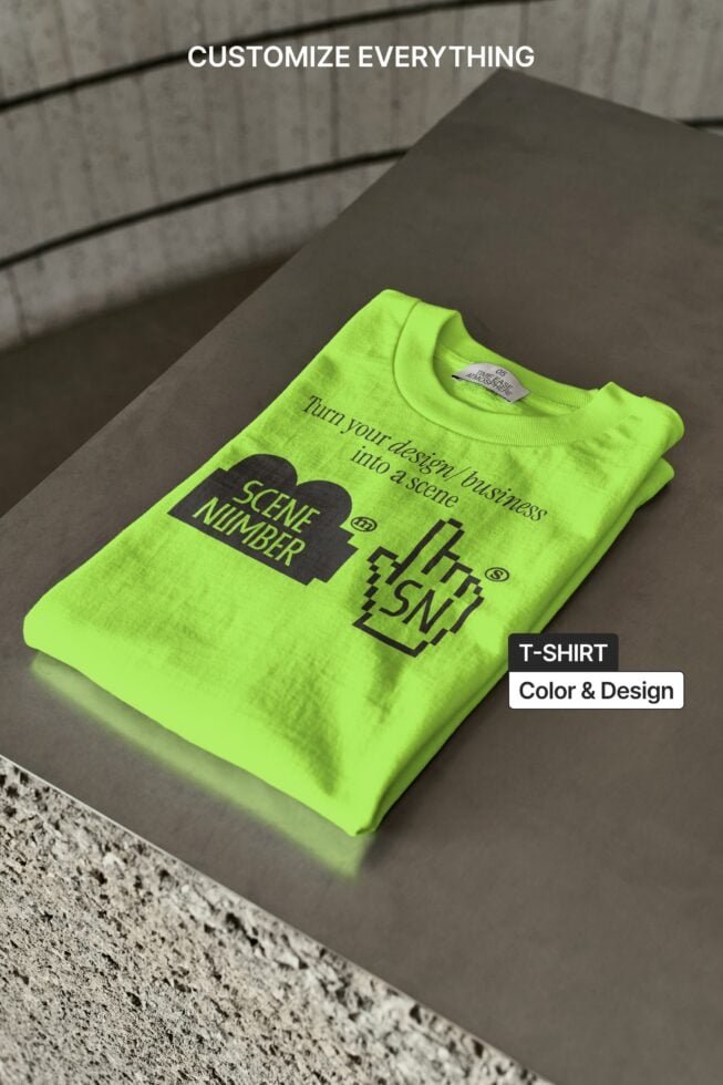 S#5 TEA T-Shirt 04 Mockup