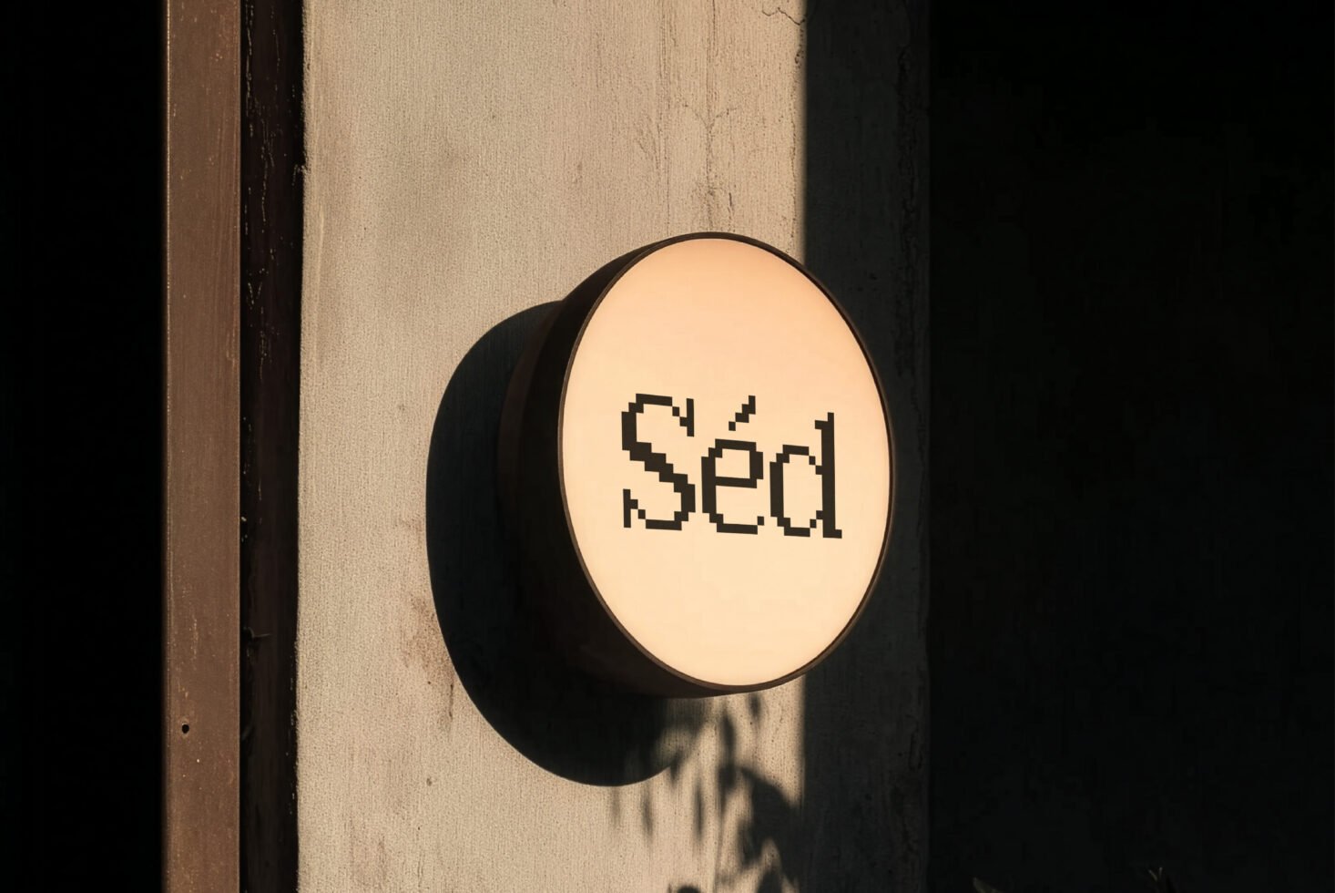 Circular Sign D29 Mockup preview 6