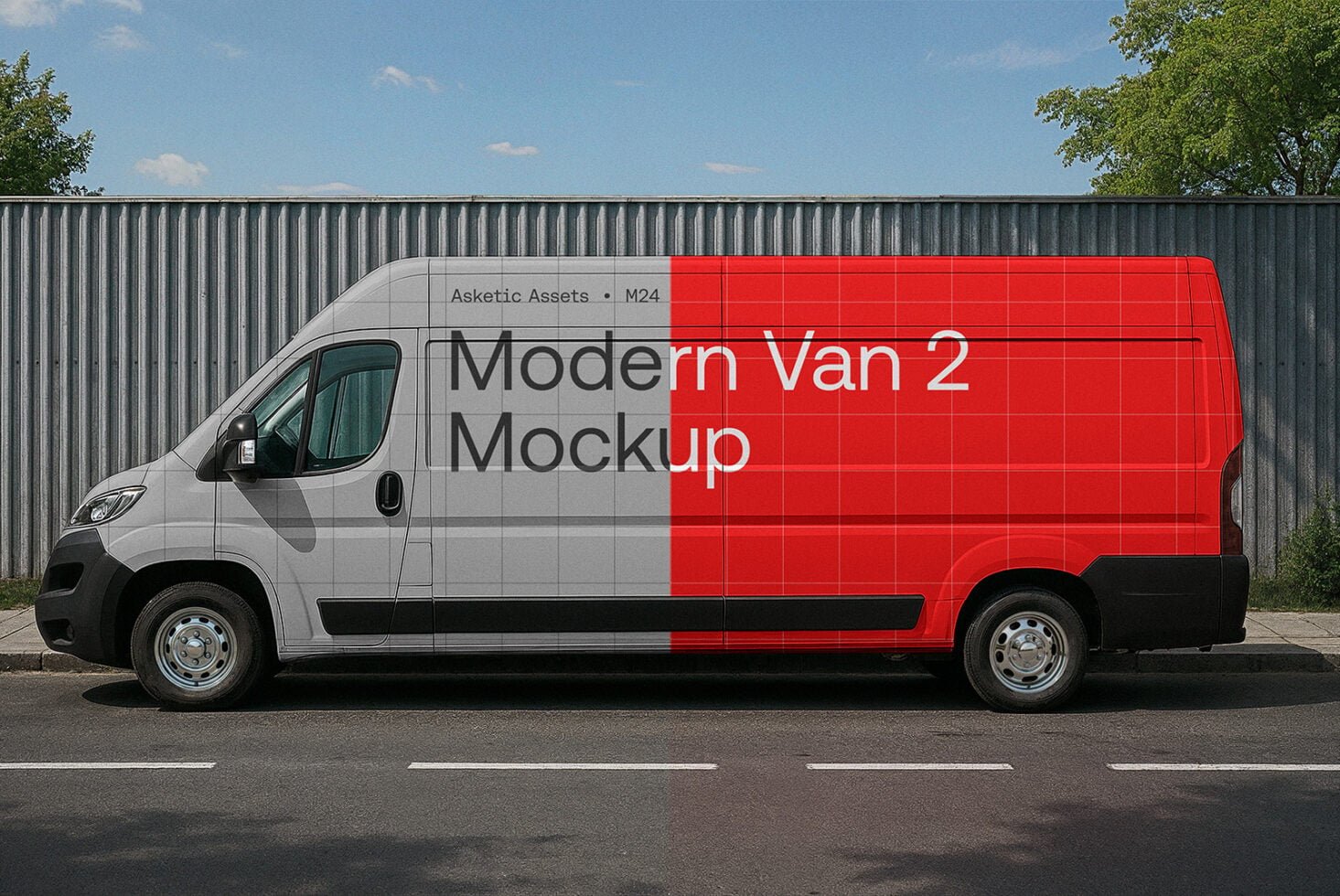 Cargo Van Mockup M24 preview 3