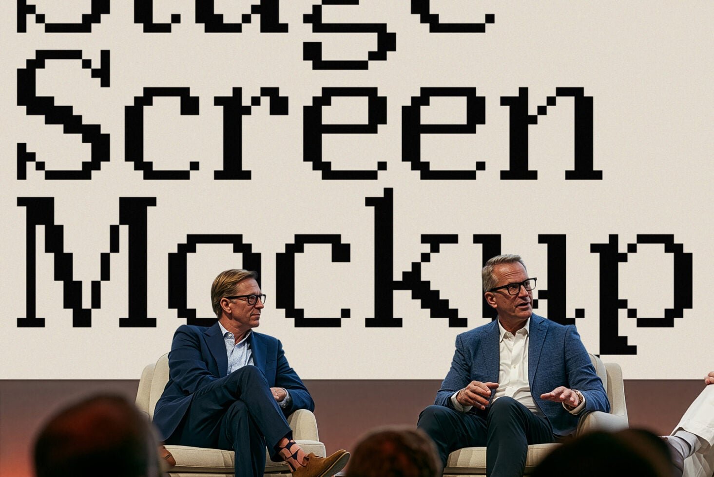 Conference Stage Screen D40 Mockup preview 7