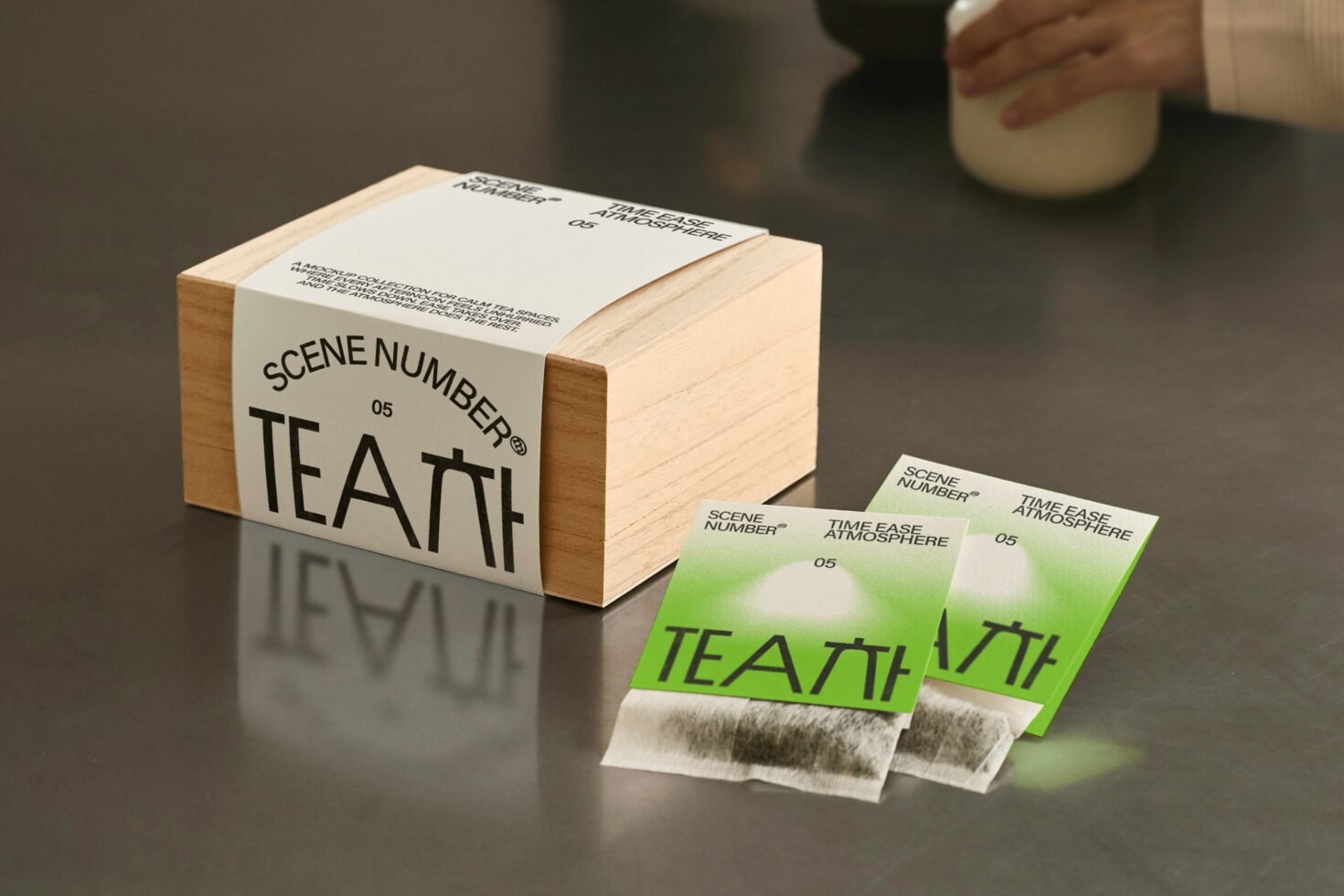 S#5 TEA Tea Bag 05 Mockup preview 6