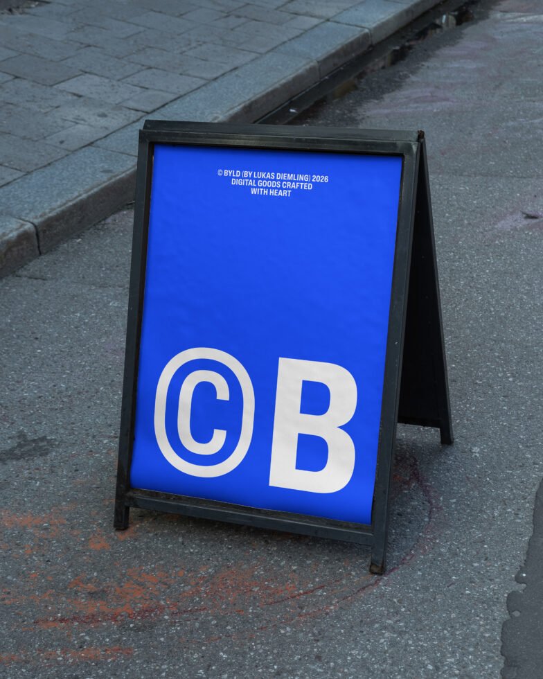 A Frame Sign Mockup 12 preview 4